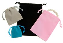 Nashville Wraps Velour Jewelry Bag Pouches