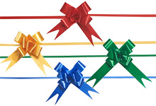 Glossy Butterfly Pull Bows